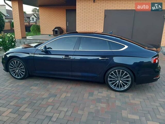 Синий Ауди A5 Sportback, объемом двигателя 2 л и пробегом 89 тыс. км за 19900 $, фото 4 на Automoto.ua