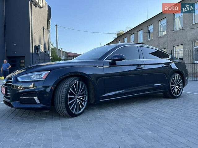 Синій Ауді A5 Sportback, об'ємом двигуна 2 л та пробігом 153 тис. км за 24500 $, фото 10 на Automoto.ua