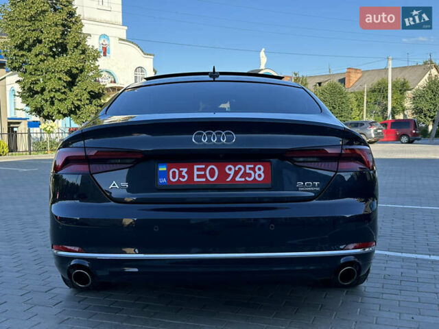 Синій Ауді A5 Sportback, об'ємом двигуна 2 л та пробігом 153 тис. км за 24500 $, фото 14 на Automoto.ua