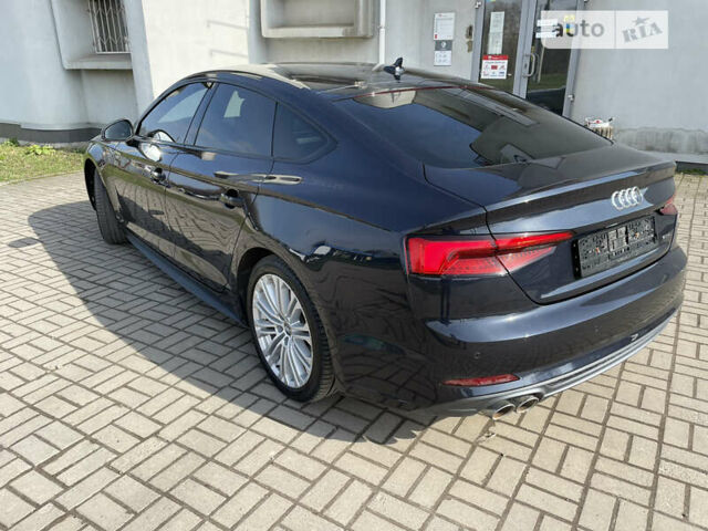 Синій Ауді A5 Sportback, об'ємом двигуна 2 л та пробігом 212 тис. км за 26700 $, фото 16 на Automoto.ua