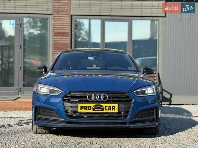 Синий Ауди A5 Sportback, объемом двигателя 1.98 л и пробегом 98 тыс. км за 29800 $, фото 2 на Automoto.ua