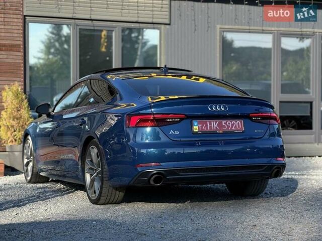 Синий Ауди A5 Sportback, объемом двигателя 1.98 л и пробегом 98 тыс. км за 29800 $, фото 5 на Automoto.ua