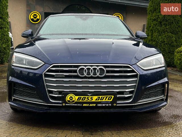 Синий Ауди A5 Sportback, объемом двигателя 2 л и пробегом 84 тыс. км за 31999 $, фото 1 на Automoto.ua