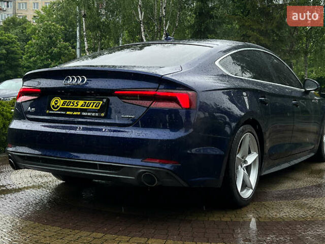 Синий Ауди A5 Sportback, объемом двигателя 2 л и пробегом 84 тыс. км за 31999 $, фото 6 на Automoto.ua