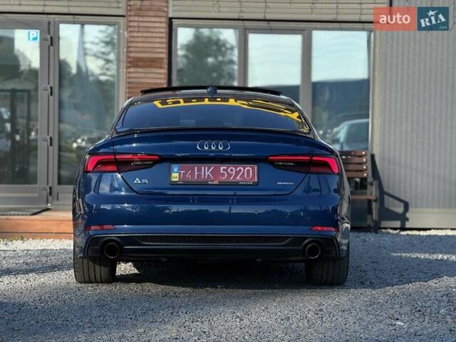 Синий Ауди A5 Sportback, объемом двигателя 1.98 л и пробегом 98 тыс. км за 29800 $, фото 7 на Automoto.ua