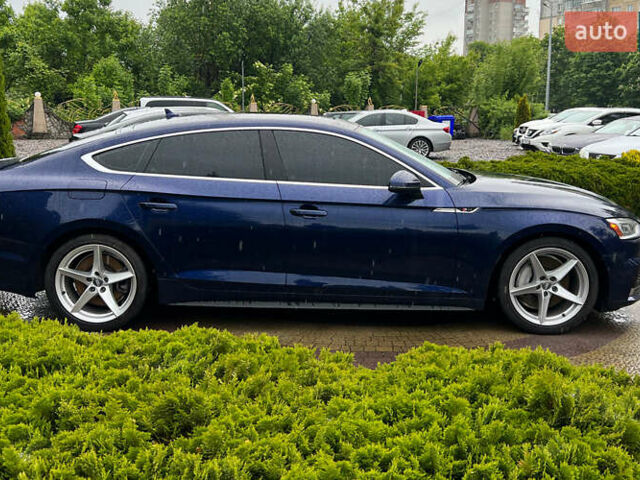 Синий Ауди A5 Sportback, объемом двигателя 2 л и пробегом 84 тыс. км за 31999 $, фото 7 на Automoto.ua