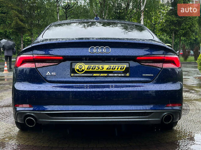 Синий Ауди A5 Sportback, объемом двигателя 2 л и пробегом 84 тыс. км за 31999 $, фото 5 на Automoto.ua