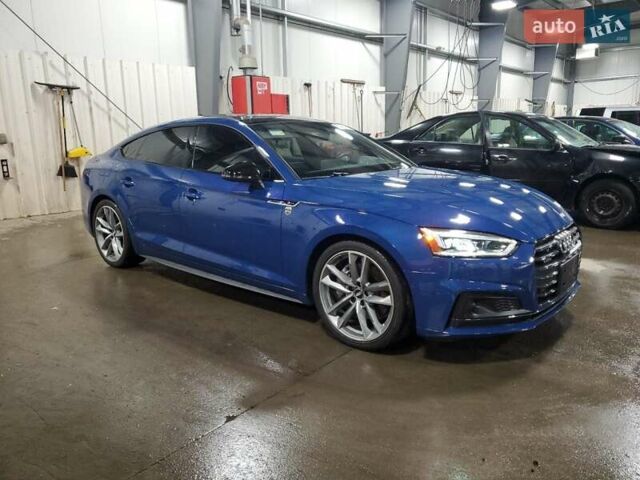 Синій Ауді A5 Sportback, об'ємом двигуна 2 л та пробігом 38 тис. км за 7000 $, фото 3 на Automoto.ua