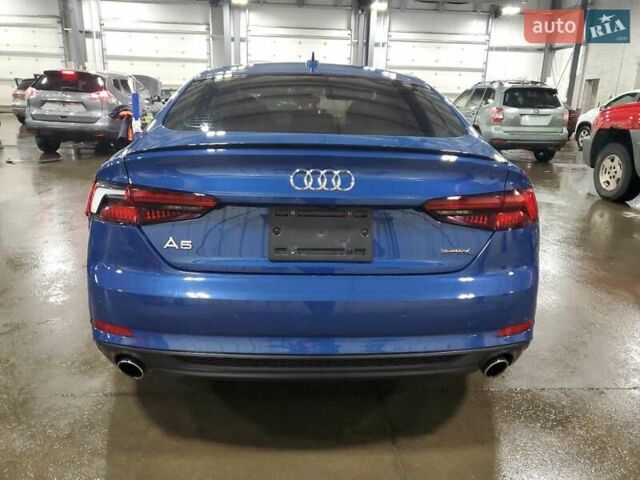 Синій Ауді A5 Sportback, об'ємом двигуна 2 л та пробігом 38 тис. км за 7000 $, фото 5 на Automoto.ua