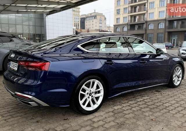 Синий Ауди A5 Sportback, объемом двигателя 1.98 л и пробегом 48 тыс. км за 36700 $, фото 5 на Automoto.ua