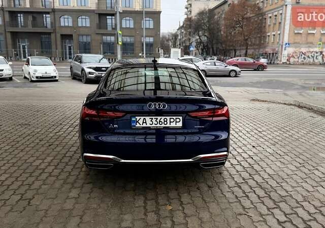 Синий Ауди A5 Sportback, объемом двигателя 1.98 л и пробегом 48 тыс. км за 36700 $, фото 4 на Automoto.ua