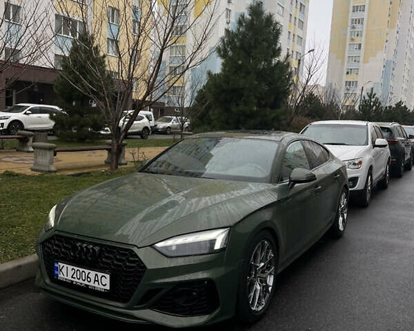 Зелений Ауді A5 Sportback, об'ємом двигуна 2 л та пробігом 85 тис. км за 32500 $, фото 2 на Automoto.ua