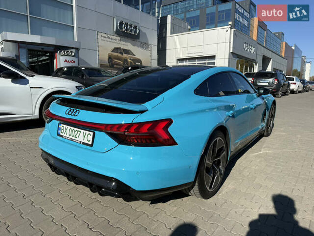 Ауди e-tron GT 2021 в Хмельницком на Automoto.ua Синий Ауди e-tron GT, объемом двигателя 0 л и пробегом 27 тыс. км за 65000 $, фото 16 на Automoto.ua
