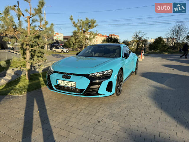 Ауди e-tron GT 2021 в Хмельницком на Automoto.ua Синий Ауди e-tron GT, объемом двигателя 0 л и пробегом 27 тыс. км за 65000 $, фото 20 на Automoto.ua