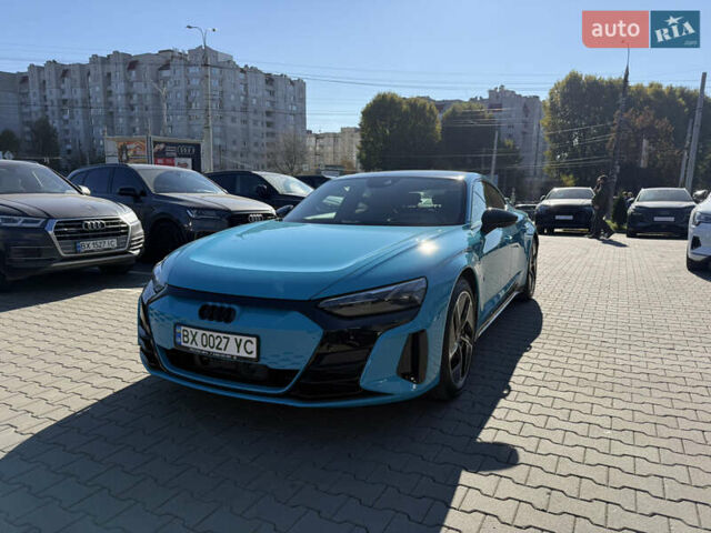 Ауди e-tron GT 2021 в Хмельницком на Automoto.ua Синий Ауди e-tron GT, объемом двигателя 0 л и пробегом 27 тыс. км за 65000 $, фото 1 на Automoto.ua