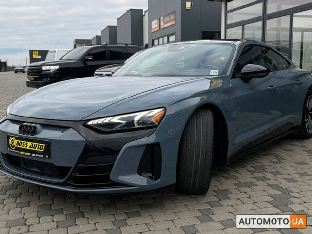Синий Ауди e-tron GT, объемом двигателя 94 л и пробегом 23 тыс. км за 59999 $, фото 2 на Automoto.ua