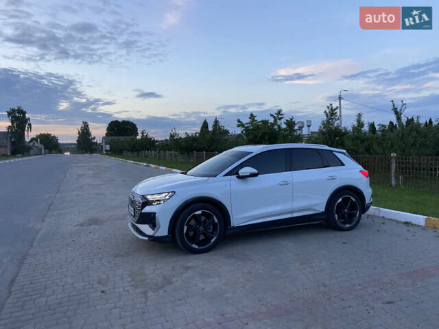 Белый Ауди Q4 e-tron, объемом двигателя 0 л и пробегом 38 тыс. км за 32500 $, фото 1 на Automoto.ua