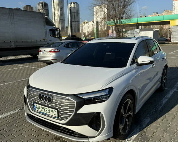 Білий Ауді Q4 e-tron, об'ємом двигуна 0 л та пробігом 44 тис. км за 29900 $, фото 10 на Automoto.ua