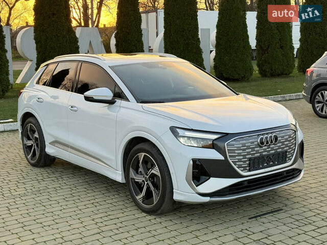 Белый Ауди Q4 e-tron, объемом двигателя 0 л и пробегом 65 тыс. км за 28500 $, фото 8 на Automoto.ua