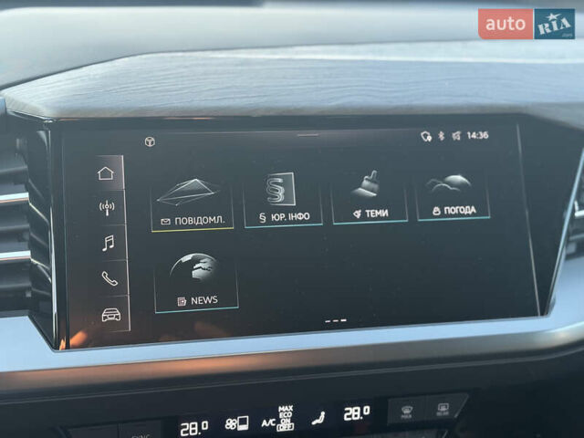 Белый Ауди Q4 e-tron, объемом двигателя 0 л и пробегом 45 тыс. км за 29999 $, фото 23 на Automoto.ua