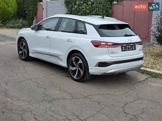 Ауди Q4 e-tron 2023 в Одессе на Automoto.ua Белый Ауди Q4 e-tron, объемом двигателя 0 л и пробегом 16 тыс. км за 31300 $, фото 8 на Automoto.ua