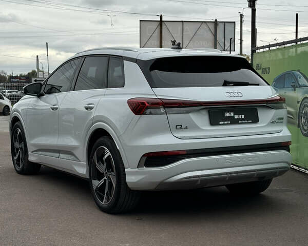 Ауди Q4 e-tron 2023 в Киеве на Automoto.ua Белый Ауди Q4 e-tron, объемом двигателя 0 л и пробегом 5 тыс. км за 30000 $, фото 7 на Automoto.ua