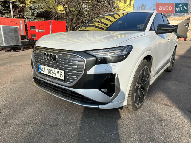 Білий Ауді Q4 e-tron, об'ємом двигуна 0 л та пробігом 9 тис. км за 36000 $, фото 1 на Automoto.ua