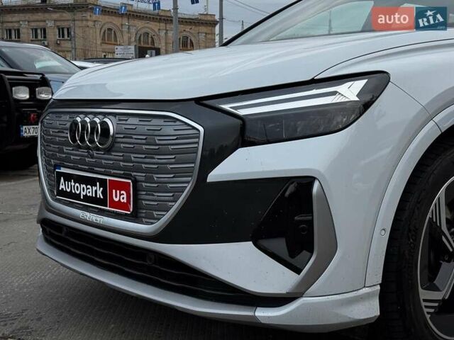 Ауди Q4 e-tron 2023 в Харькове на Automoto.ua Белый Ауди Q4 e-tron, объемом двигателя 0 л и пробегом 9 тыс. км за 31990 $, фото 3 на Automoto.ua