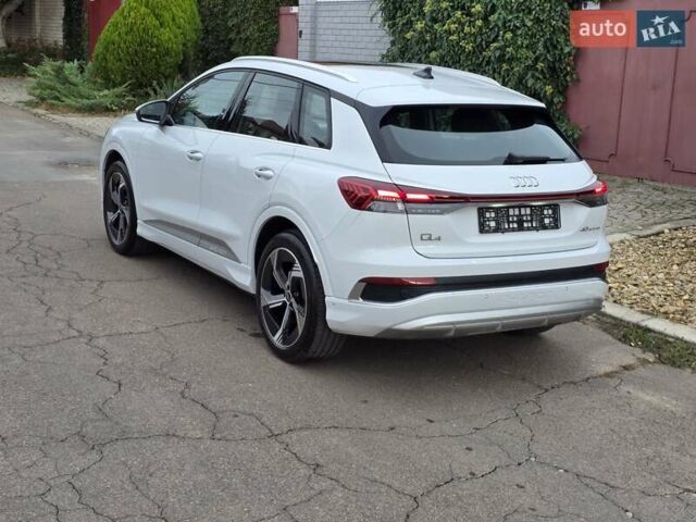 Ауди Q4 e-tron 2023 в Одессе на Automoto.ua Белый Ауди Q4 e-tron, объемом двигателя 0 л и пробегом 16 тыс. км за 31300 $, фото 7 на Automoto.ua