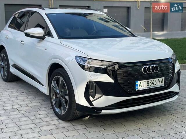 Белый Ауди Q4 e-tron, объемом двигателя 0 л и пробегом 10 тыс. км за 32000 $, фото 3 на Automoto.ua