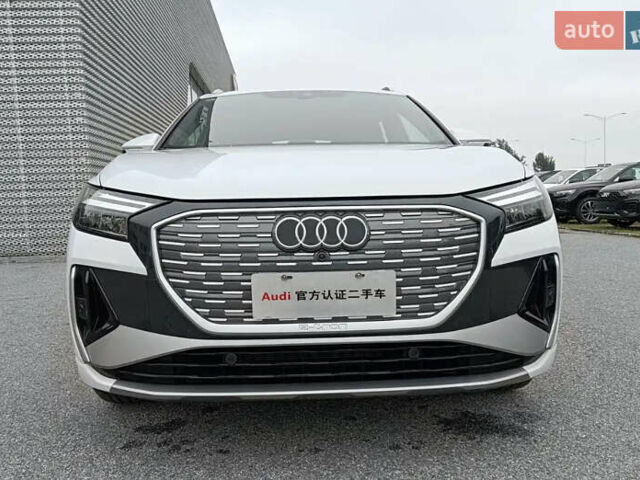 Ауди Q4 e-tron 2023 в Львове на Automoto.ua Белый Ауди Q4 e-tron, объемом двигателя 0 л и пробегом 8 тыс. км за 27000 $, фото 1 на Automoto.ua