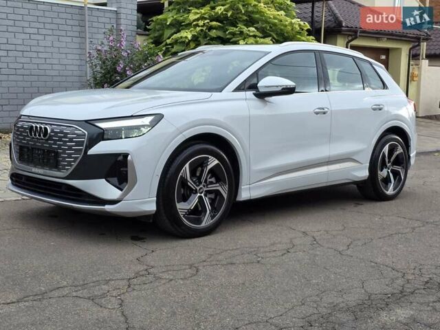 Ауди Q4 e-tron 2023 в Одессе на Automoto.ua Белый Ауди Q4 e-tron, объемом двигателя 0 л и пробегом 16 тыс. км за 31300 $, фото 4 на Automoto.ua