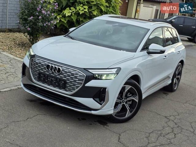 Ауди Q4 e-tron 2023 в Одессе на Automoto.ua Белый Ауди Q4 e-tron, объемом двигателя 0 л и пробегом 16 тыс. км за 31300 $, фото 14 на Automoto.ua