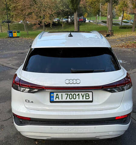 Ауди Q4 e-tron 2023 в Киеве на Automoto.ua Белый Ауди Q4 e-tron, объемом двигателя 0 л и пробегом 43 тыс. км за 29300 $, фото 4 на Automoto.ua