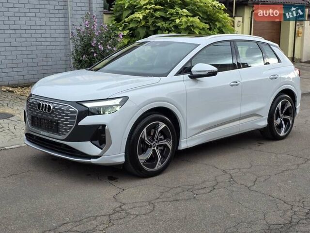 Ауди Q4 e-tron 2023 в Одессе на Automoto.ua Белый Ауди Q4 e-tron, объемом двигателя 0 л и пробегом 16 тыс. км за 31300 $, фото 1 на Automoto.ua