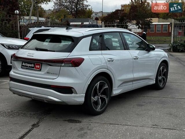 Ауди Q4 e-tron 2023 в Харькове на Automoto.ua Белый Ауди Q4 e-tron, объемом двигателя 0 л и пробегом 9 тыс. км за 31990 $, фото 9 на Automoto.ua