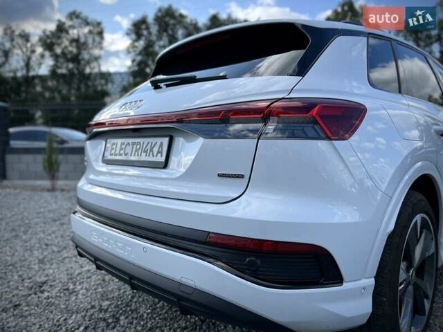 Белый Ауди Q4 e-tron, объемом двигателя 0 л и пробегом 2 тыс. км за 36799 $, фото 6 на Automoto.ua