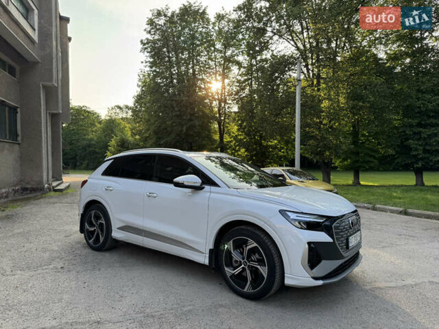 Белый Ауди Q4 e-tron, объемом двигателя 0 л и пробегом 22 тыс. км за 29500 $, фото 10 на Automoto.ua