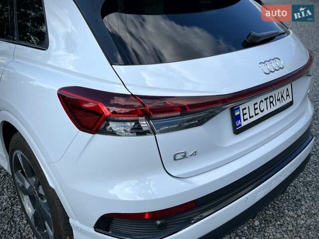 Белый Ауди Q4 e-tron, объемом двигателя 0 л и пробегом 2 тыс. км за 36799 $, фото 9 на Automoto.ua