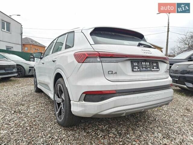 Белый Ауди Q4 e-tron, объемом двигателя 0 л и пробегом 1 тыс. км за 33200 $, фото 3 на Automoto.ua
