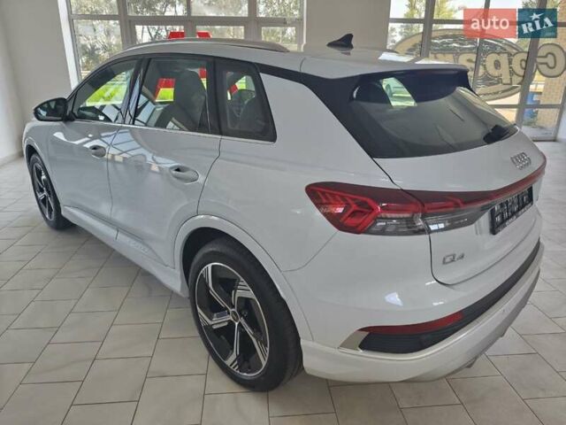 Ауди Q4 e-tron 2025 в Харькове на Automoto.ua Белый Ауди Q4 e-tron, объемом двигателя 0 л и пробегом 1 тыс. км за 32600 $, фото 1 на Automoto.ua