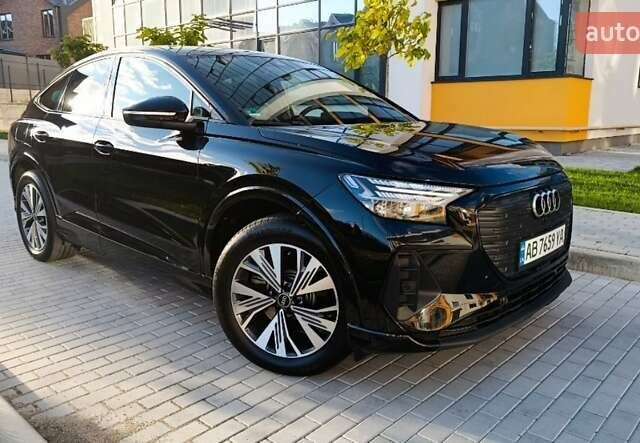 Ауді Q4 e-tron 2022 у Вінниці на Automoto.ua Чорний Ауді Q4 e-tron, об'ємом двигуна 0 л та пробігом 20 тис. км за 27500 $, фото 18 на Automoto.ua