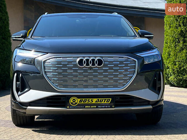 Черный Ауди Q4 e-tron, объемом двигателя 0 л и пробегом 21 тыс. км за 33500 $, фото 1 на Automoto.ua