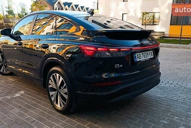 Ауді Q4 e-tron 2022 у Вінниці на Automoto.ua Чорний Ауді Q4 e-tron, об'ємом двигуна 0 л та пробігом 20 тис. км за 27500 $, фото 77 на Automoto.ua