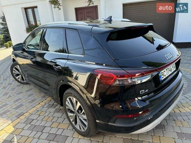 Черный Ауди Q4 e-tron, объемом двигателя 0 л и пробегом 35 тыс. км за 28900 $, фото 6 на Automoto.ua