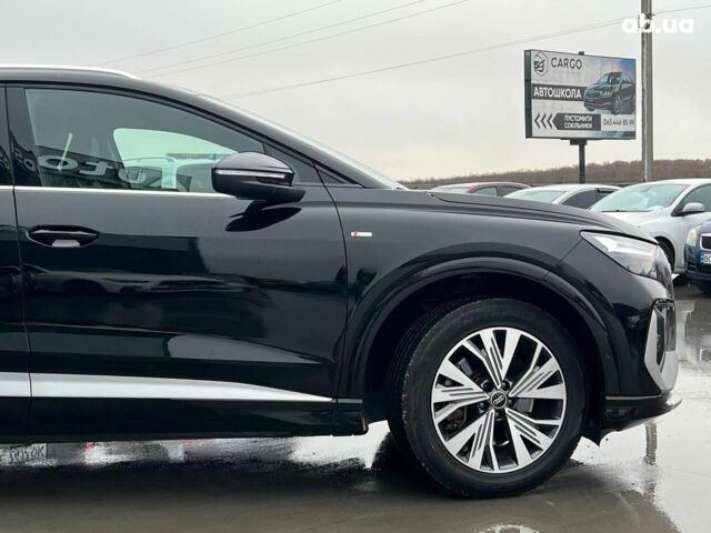 Чорний Ауді Q4 e-tron, об'ємом двигуна 0 л та пробігом 22 тис. км за 35340 $, фото 9 на Automoto.ua