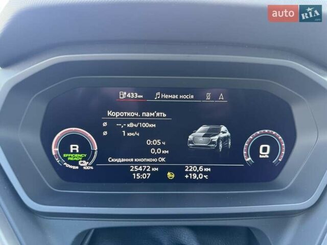 Черный Ауди Q4 e-tron, объемом двигателя 0 л и пробегом 35 тыс. км за 28900 $, фото 10 на Automoto.ua