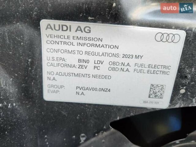 Черный Ауди Q4 e-tron, объемом двигателя 0 л и пробегом 35 тыс. км за 28900 $, фото 28 на Automoto.ua