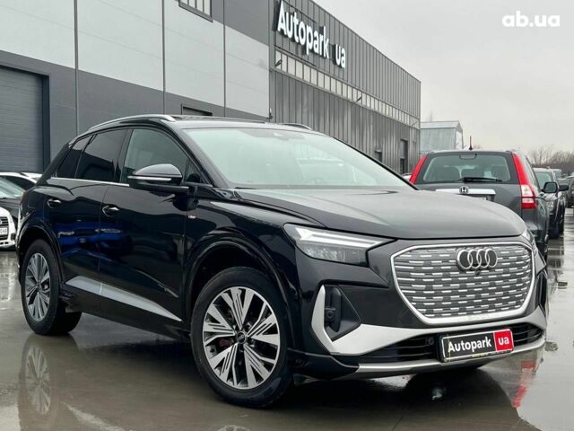 Чорний Ауді Q4 e-tron, об'ємом двигуна 0 л та пробігом 22 тис. км за 35340 $, фото 10 на Automoto.ua