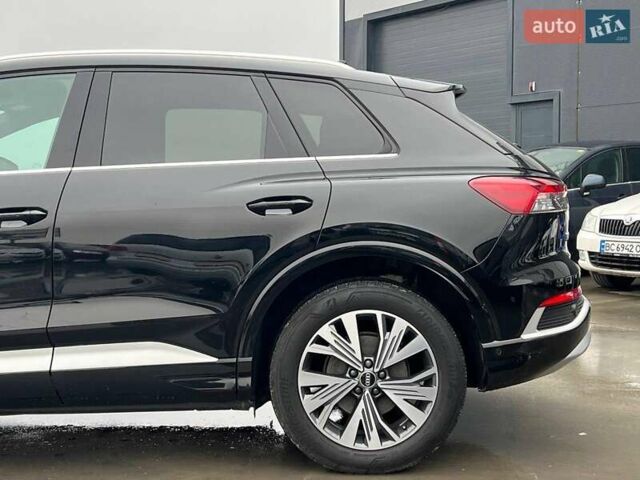 Чорний Ауді Q4 e-tron, об'ємом двигуна 0 л та пробігом 22 тис. км за 35340 $, фото 3 на Automoto.ua
